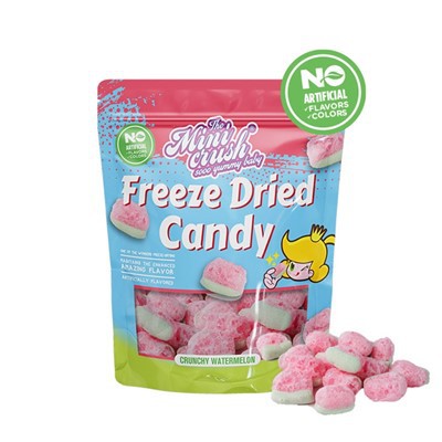 Замразяване на сушена хрупкава диня (естествен цвят)